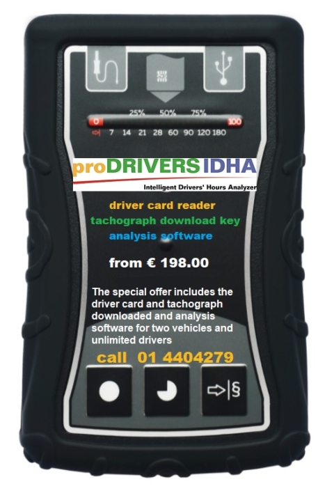 proDRIVERS Downloadgerät und Auswertesoftware